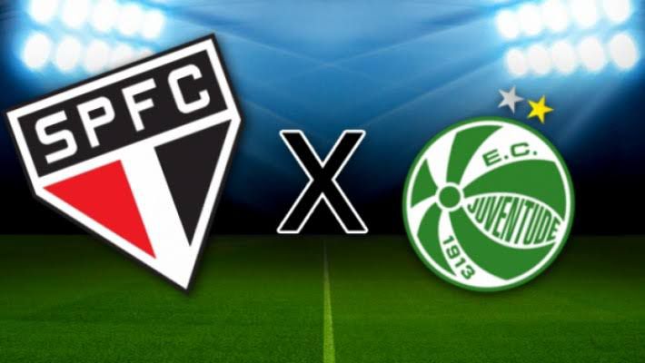 SPFC x Juventude | Brasileirão 2024. - Foto: Reprodução