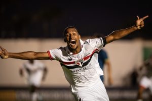 Ryan Francisco é o grande destaque do São Paulo na Copinha 2025. (Foto: Guilherme Veiga/SPFC)