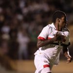 Lucas Ferreira marcou golaço no São Paulo. (Foto: Guilherme Veiga/SPFC)