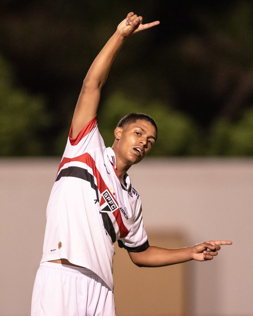 Ryan Francisco é o grande destaque do São Paulo na Copinha. (Foto: Guilherme Veiga/SPFC)