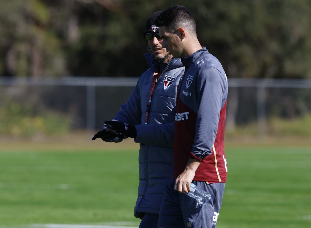 Oscar vai ser titular contra o Flamengo pela FC Series. (Foto: Rubens Chiri/SPFC)