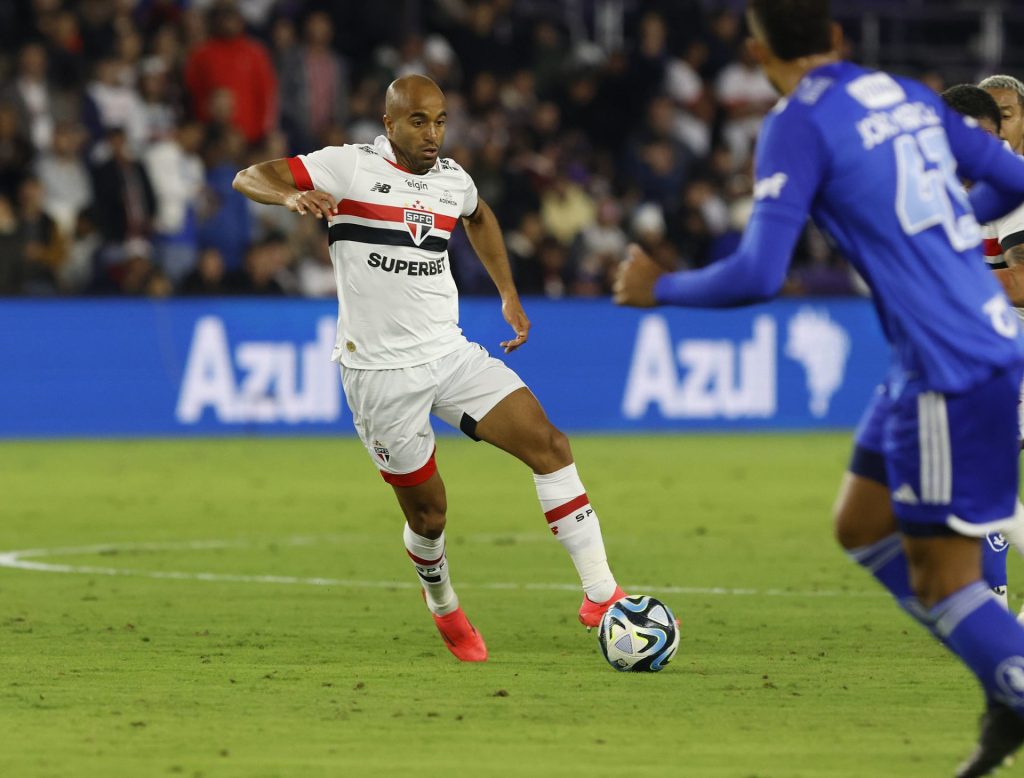Lucas foi titular do São Paulo contra o Cruzeiro pela FC Series. (Foto: FC Series)
