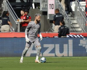Jandrei fez boa partida contra o Flamengo pela FC Series. (Foto: Rubens Chiri/SPFC)