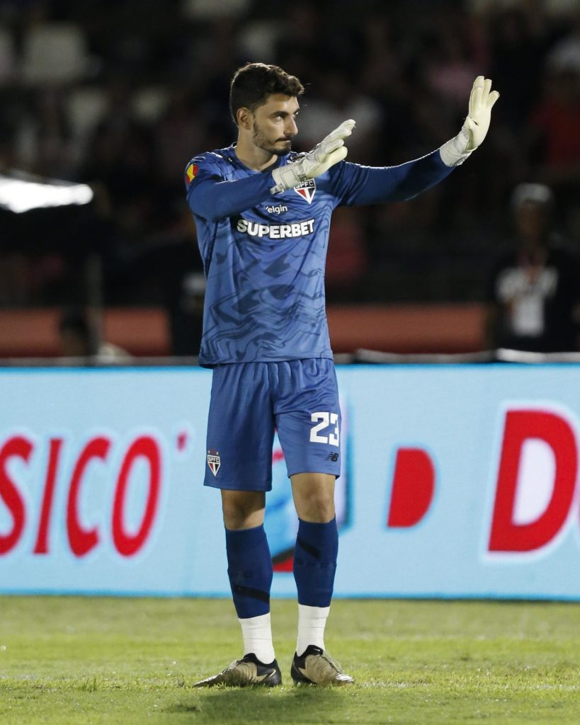 Rafael fecha o gol na estreia do São Paulo no Paulistão. (Foto: Miguel Schincariol/SPFC)