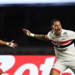 Luciano marcou o primeiro gol do São Paulo na temporada. (Foto: Paulo Pinto/SPFC)