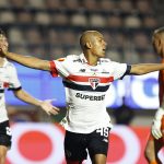 Ryan Francisco marcou o gol da vitória do São Paulo contra a Portuguesa. (Foto: Rubens Chiri/SPFC)