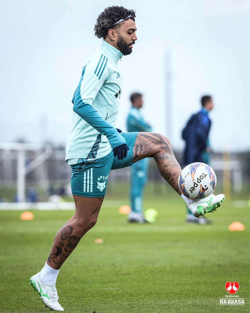Gabigol é o grande reforço do Cruzeiro para a temporada 2025. (Foto: Gustavo Aleixo/Cruzeiro)
