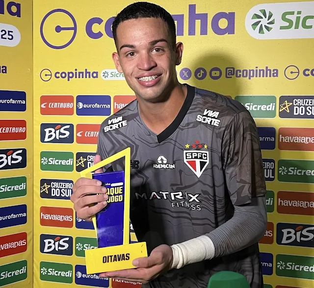 João Pedro foi o melhor em campo no jogo contra o Fluminense. (Foto: Rubens Chiri/SPFC)