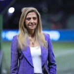 Leila Pereira, presidente do Palmeiras. Foto: (Ettore Chiereguini/AGIF)