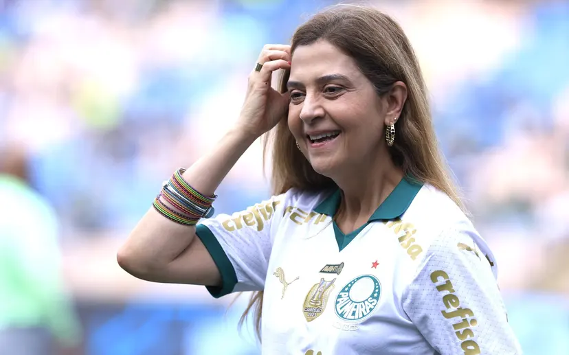 Leila Pereira cutucou de novo o São Paulo. (Foto: Marcelo Zambrana/AGIF)