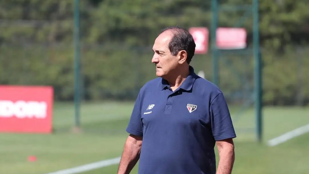 Muricy Ramalho no SPFC. (Foto: Reprodução/Instagram)