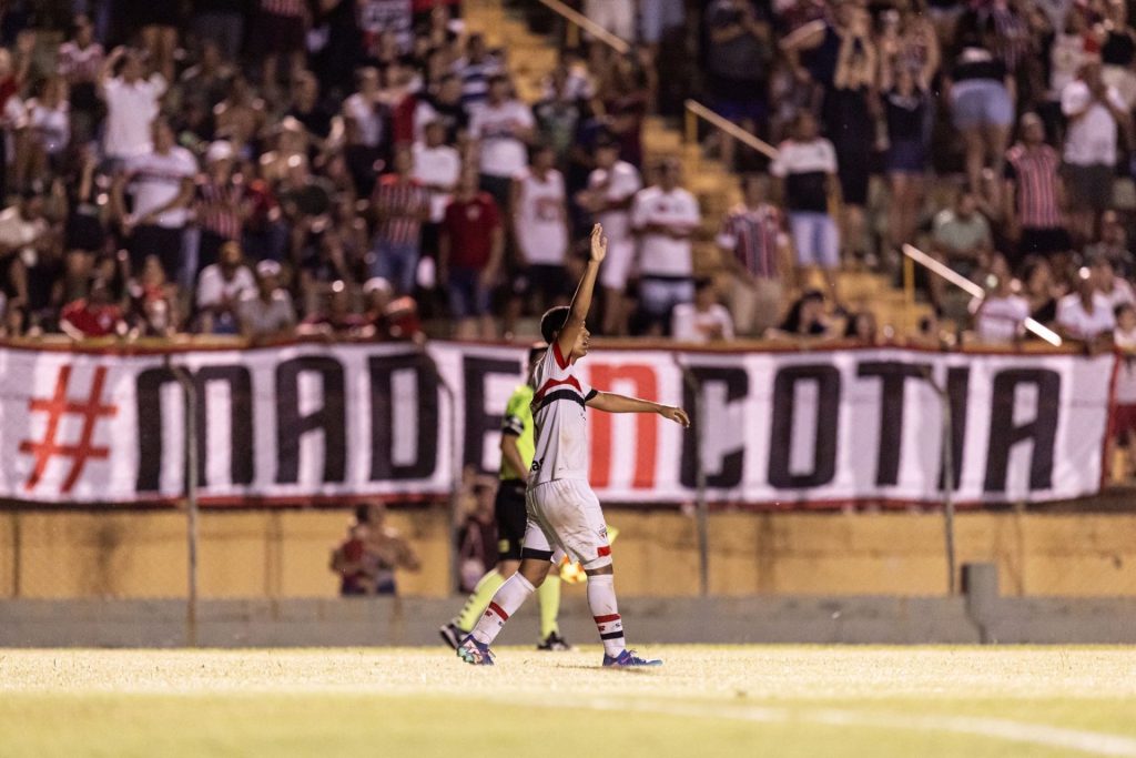 Ryan Francisco é o artilheiro do São Paulo na Copinha. (Foto: Victor Monteiro/Paulistão)
