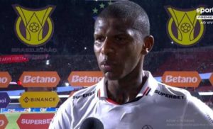 Arboleda vira opção desejo de grande rival do São Paulo. Foto: Reprodução