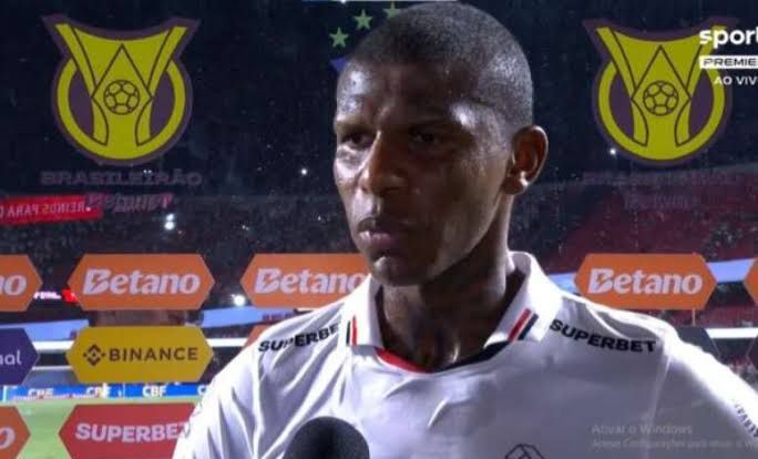 Arboleda vira opção desejo de grande rival do São Paulo. Foto: Reprodução.