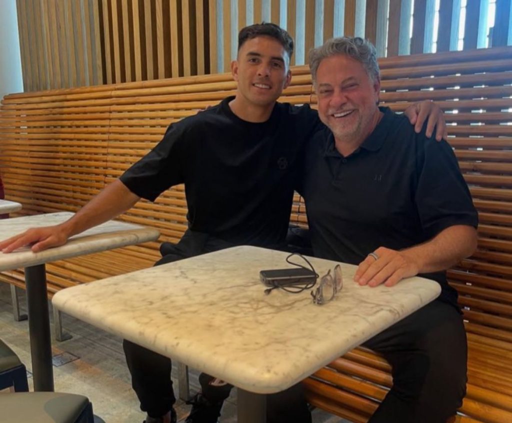 Enzo Diaz é o novo reforço do São Paulo FC. Foto: Reprodução/Instagram JC