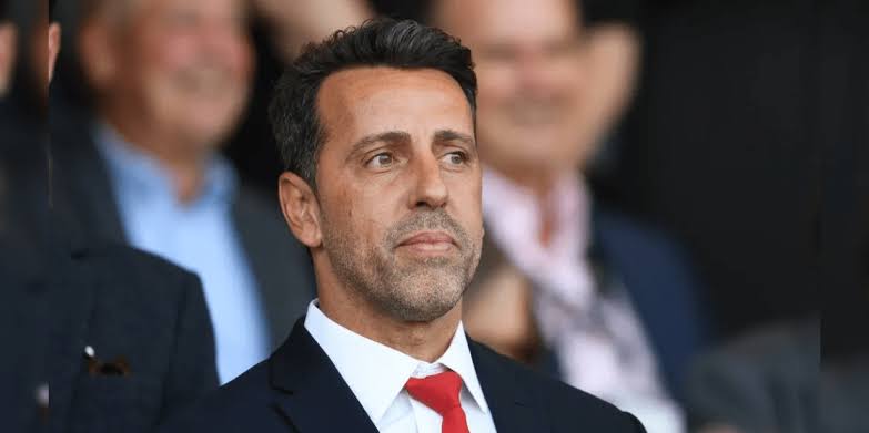 Edu Gaspar vira elo em negociação do São Paulo com Evangelos Marinakis. (Foto: X do Arsenal)