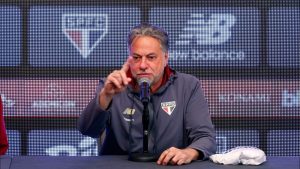 Júlio Casares é o presidente do São Paulo até 2026. Foto: Rubens Chiri