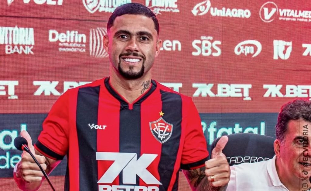 Rato é o novo reforço do Vitória. Foto: Renan Coelho