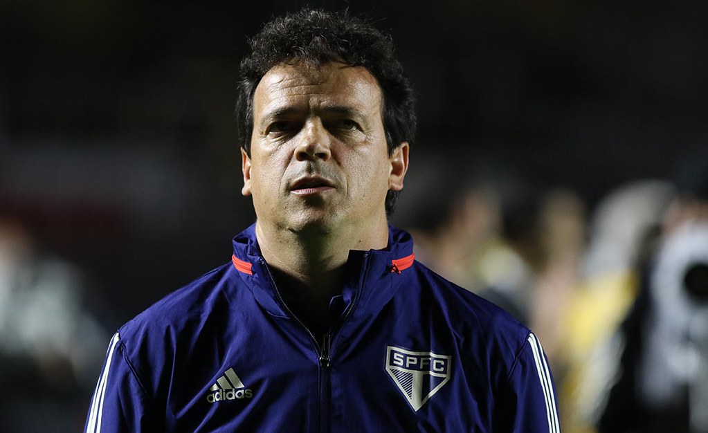 Fernando Diniz quando treinava o São Paulo. (Foto: Rubens Chiri/SPFC)