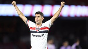 Oscar foi o cara do São Paulo na vitória contra o Mirassol. (Foto: Rubens Chiri/SPFC)