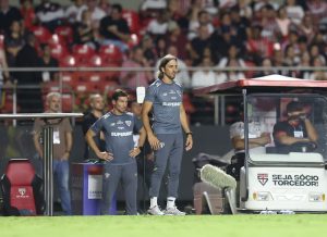 Luis Zubeldía começou o ano como técnico do São Paulo. (Foto: Paulo Pinto/SPFC)