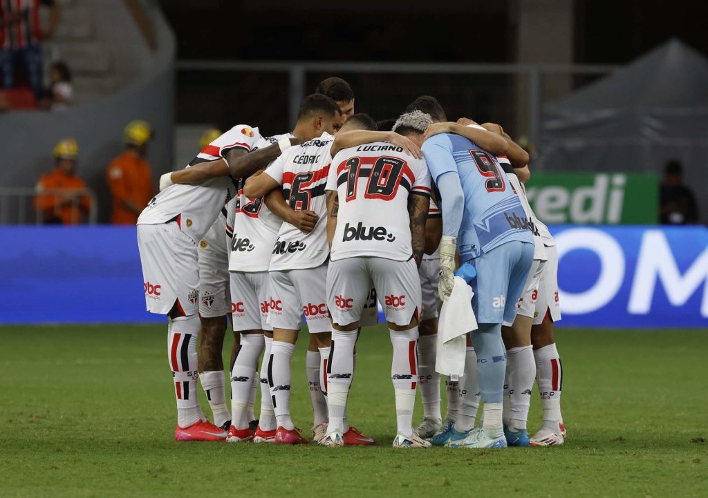 São Paulo cede o empate três vezes para o Velo Clube. (Foto: Rubens Chiri/SPFC)