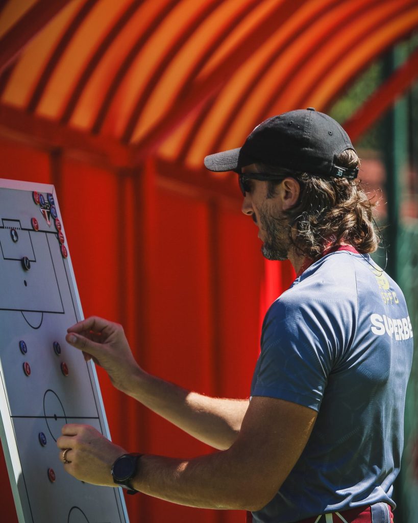 São Paulo no mata-mata do Paulistão, com Zubeldía buscando primeiro título pelo clube. (Foto: Rubens Chiri/SPFC)