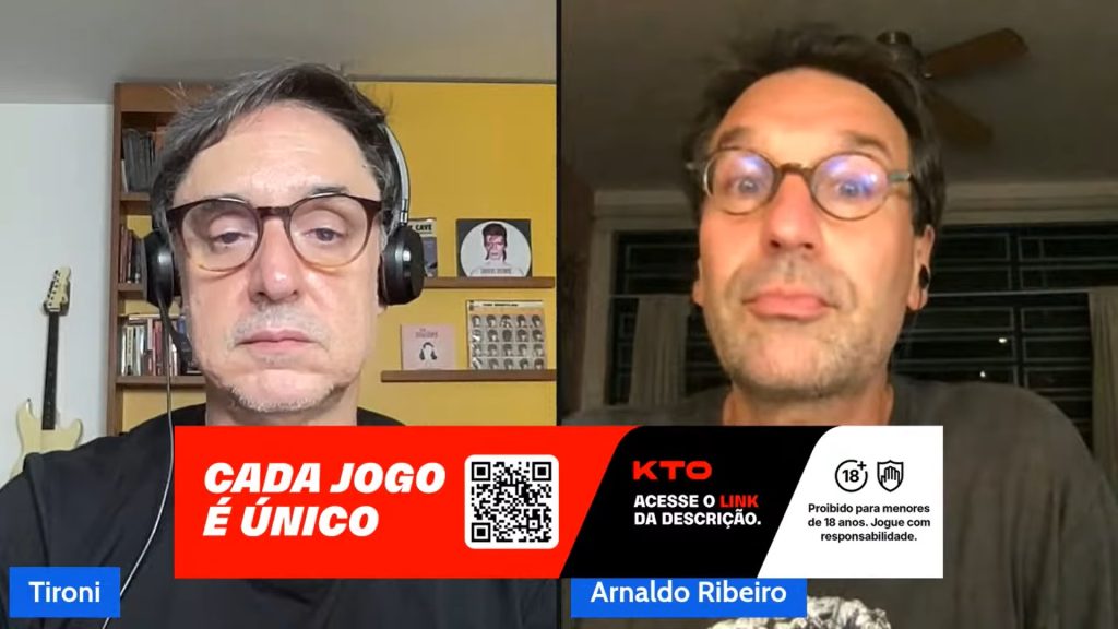 Arnaldo Ribeiro revela detalhes da reunião que aconteceu no São Paulo. (Foto: Reprodução/Canal Arnaldo e Tironi)
