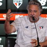Julio Casares é o presidente do São Paulo, time do Brasileirão que não gastou um centavo com direitos econômicos em 2025. (Foto: Reprodução/SPFC)
