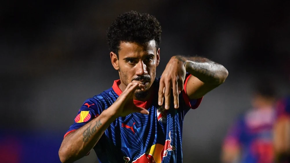 Cria do São Paulo, Lucas Evangelista vai reforçar o Palmeiras. (Foto: Ari Ferreira/Red Bull Bragantino)