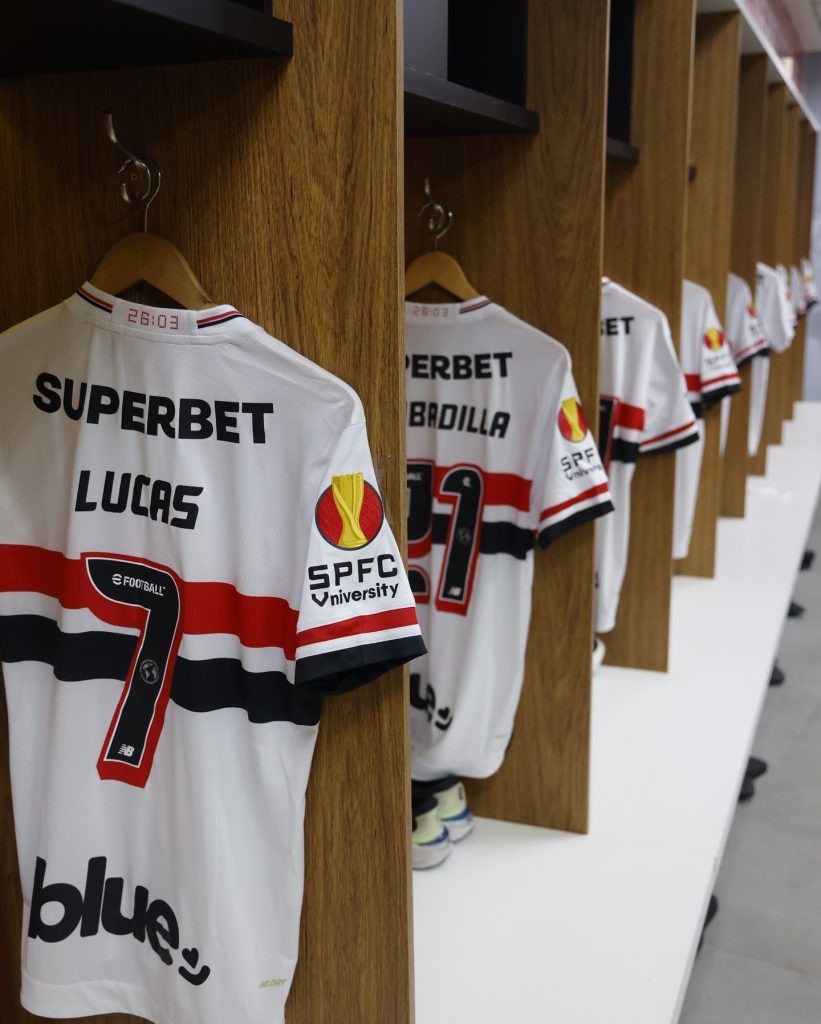 São Paulo está escalado para enfrentar a Ponte Preta. (Foto: X do SPFC)