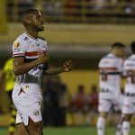 André Silva. Foto: Rubens Chiri / São Paulo FC