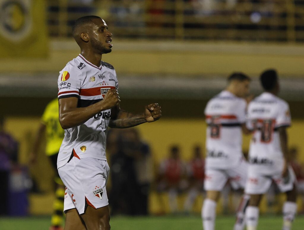 André Silva. Foto: Rubens Chiri / São Paulo FC