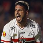 Calleri em ação pelo São Paulo FC em 2025. Foto: Rubens Chiri