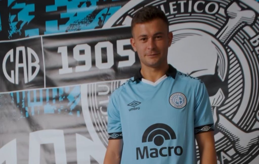 Longo é anunciado pelo Belgrano. Foto: Reprodução