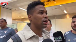 Wendell chega ao Brasil para reforçar o São Paulo FC. Foto: Reprodução Arquibancada Tricolor