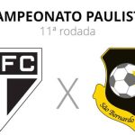 São Bernardo x SPFC. Foto: Reprodução