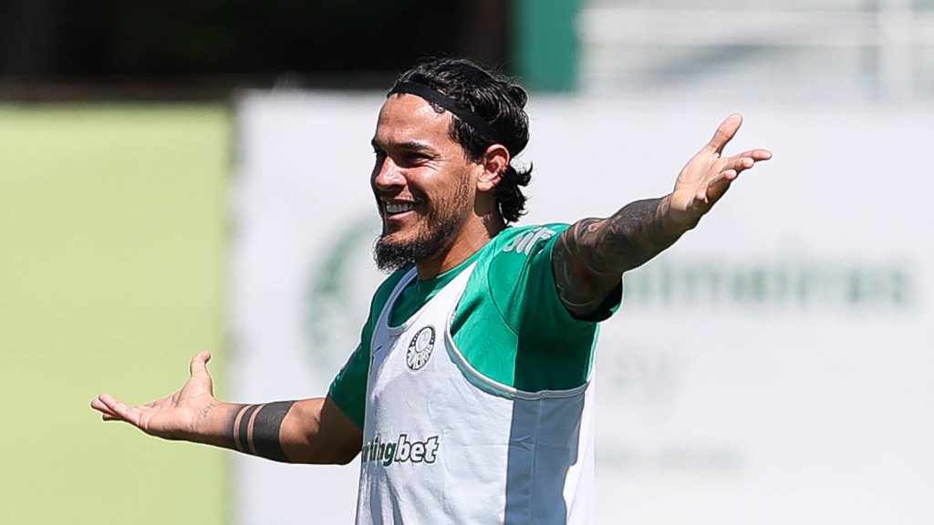 Gustavo Gómez. Foto: Cesar Greco/Palmeiras