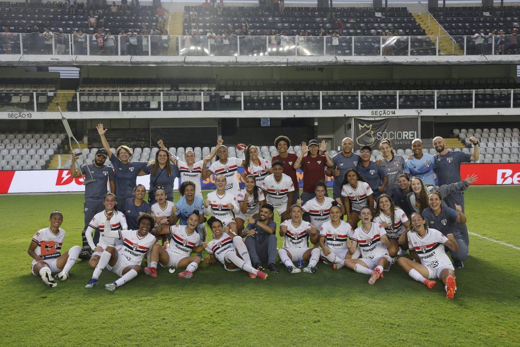 São Paulo tentará o título da Supercopa Feminina. (Foto: Rubens Chiri/SPFC)