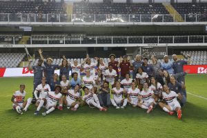 São Paulo tentará o título da Supercopa Feminina. (Foto: Rubens Chiri/SPFC)