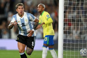 Argentina marca quatro vezes e goleia Brasil. (Foto: X da Conmebol)
