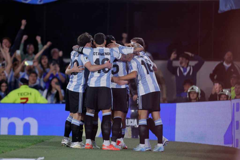 Argentina passeia contra o Brasil e goleia em Buenos Aires. (Foto: X da Conmebol)