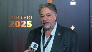Julio Casares faz promessa no São Paulo. (Foto: Reprodução/TV Globo)