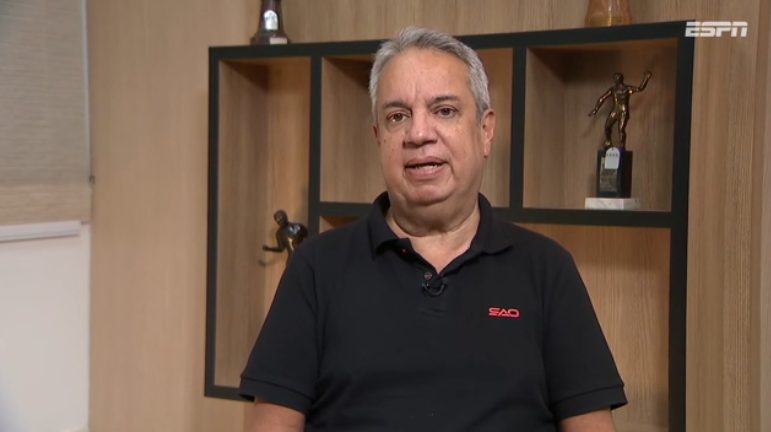 Eduardo Toni, diretor de marketing do Tricolor, em entrevista à ESPN. (Foto: Reprodução/ESPN)