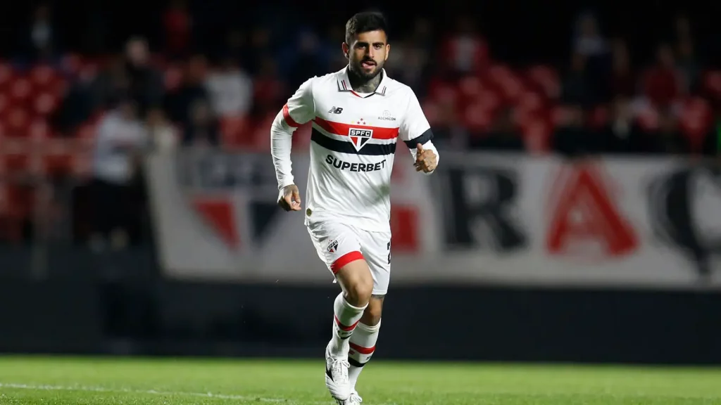 Tricolor não vai renovar com Liziero. (Foto: Paulo Pinto/SPFC)