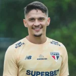 Pablo Maia tem contrato até 2027 com o São Paulo. (Foto: Rubens Chiri/SPFC)