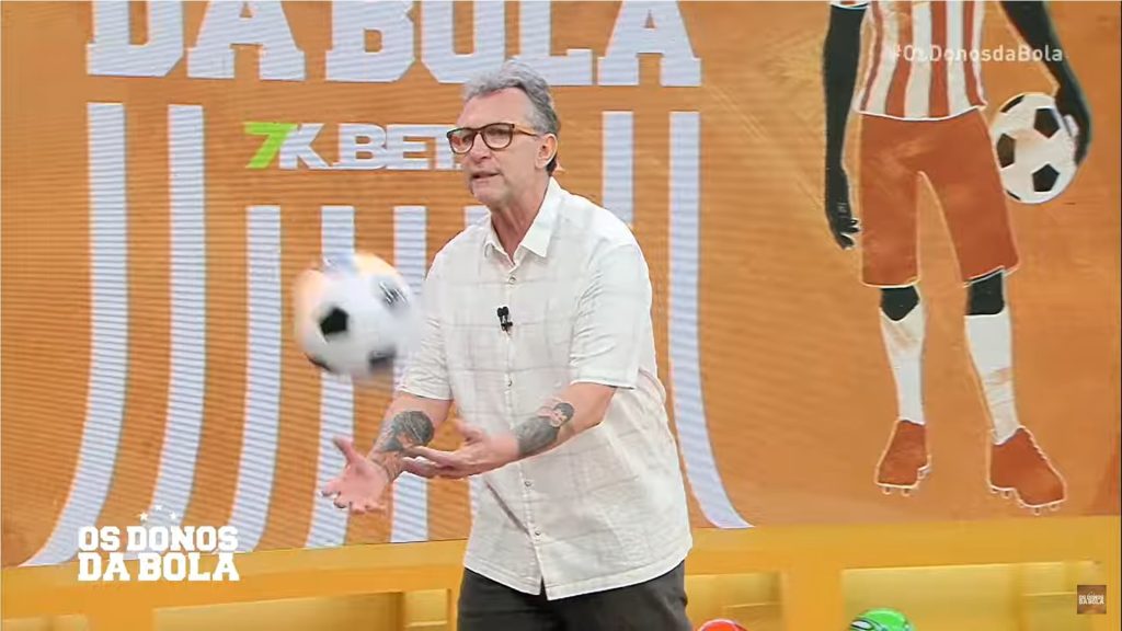 Craque Neto revela arbitragem para as semifinais do Paulistão. (Foto: Reprodução/Donos da Bola)