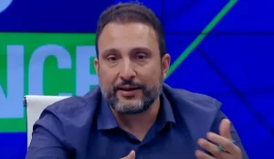 Vitor Sergio Rodrigues comenta sobre o São Paulo. (Foto: Reprodução/TNT Sports)
