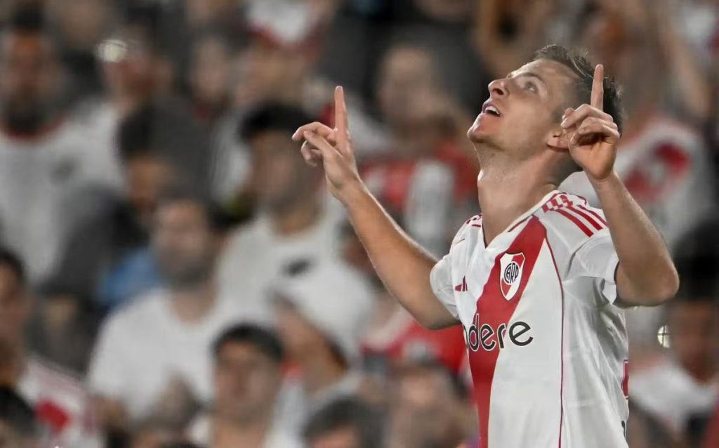 Galoppo em ação pelo River Plate. Foto: Divulgação.