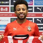 Wellington, lateral do Southampton. Foto: Divulgação.
